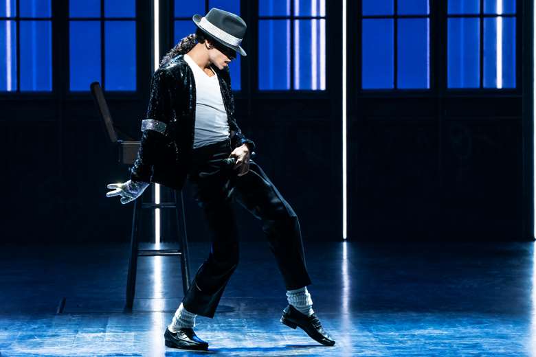 Myles Frost as Michael Jackson. Photo by Matthew Murphy