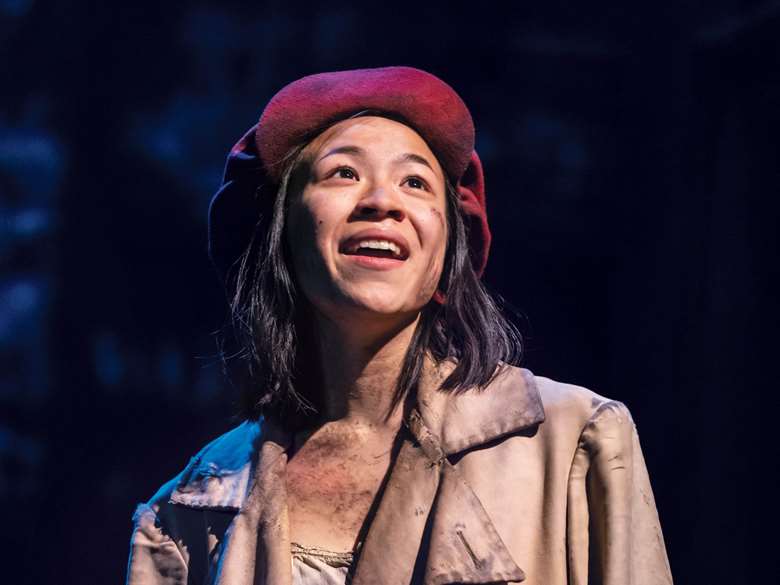 Nathania Ong as Éponine (photo by Johan Persson)