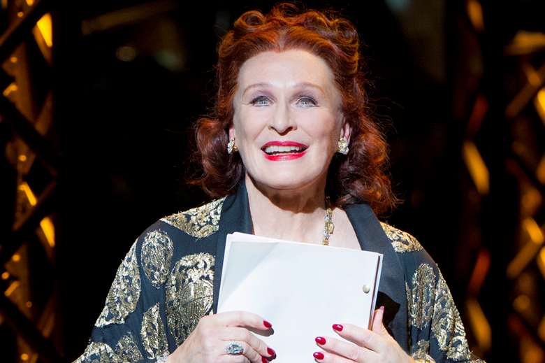 Glenn Close portrays Norma Desmond at the London Coliseum in 2016 (photo: Richard Hubert Smith)