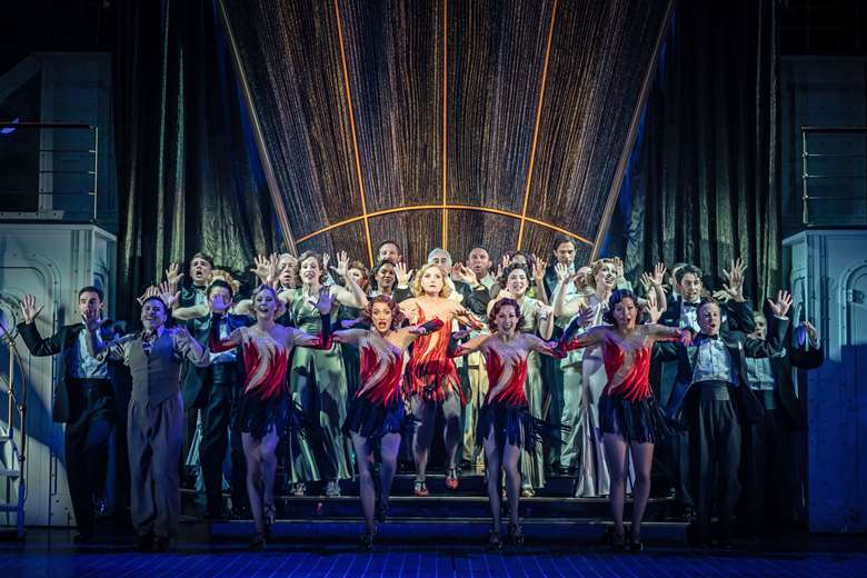 Kerry Ellis (centre) and ensemble (photography: Marc Brenner)