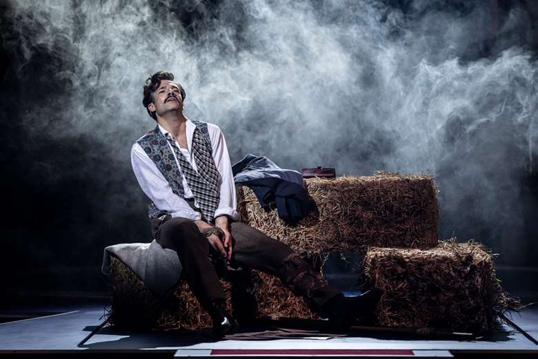 Danny Mac in Chichester’s Assassins (photography: Johan Persson)