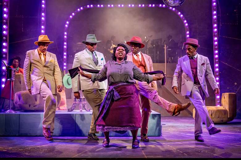 Karl Queensborough, Nathanael Campbell, Juliet Agnes, Ashley Samuel and Khalid Daley (Credit: Mark Senior)